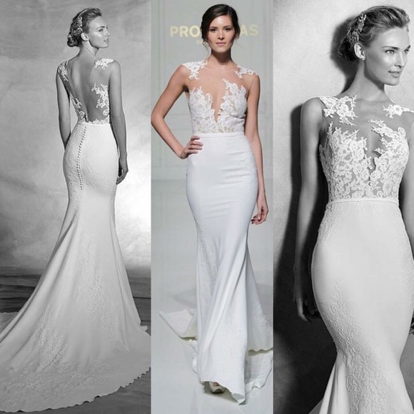 Pronovias Vicenta Wedding Gown - Picture 2 of 8